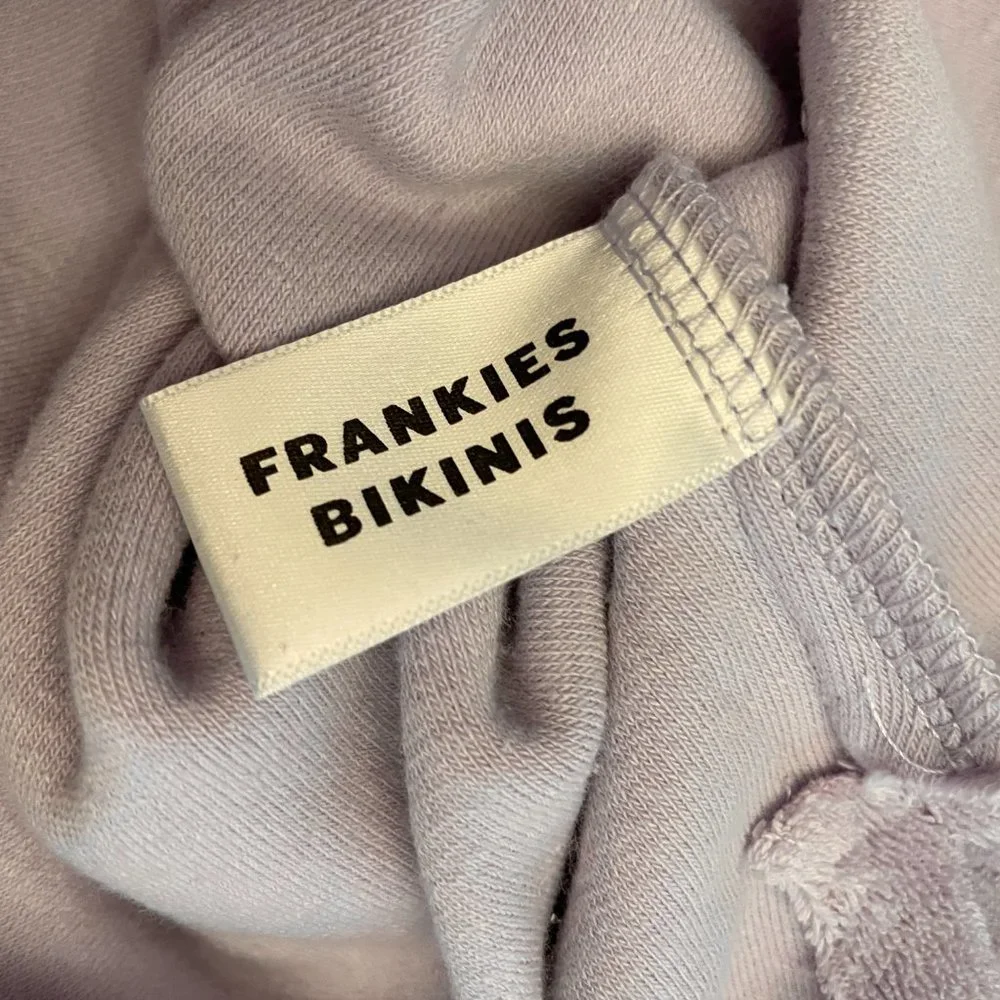 Frankies Bikinis Coco Floral Terry Button Up Shirt